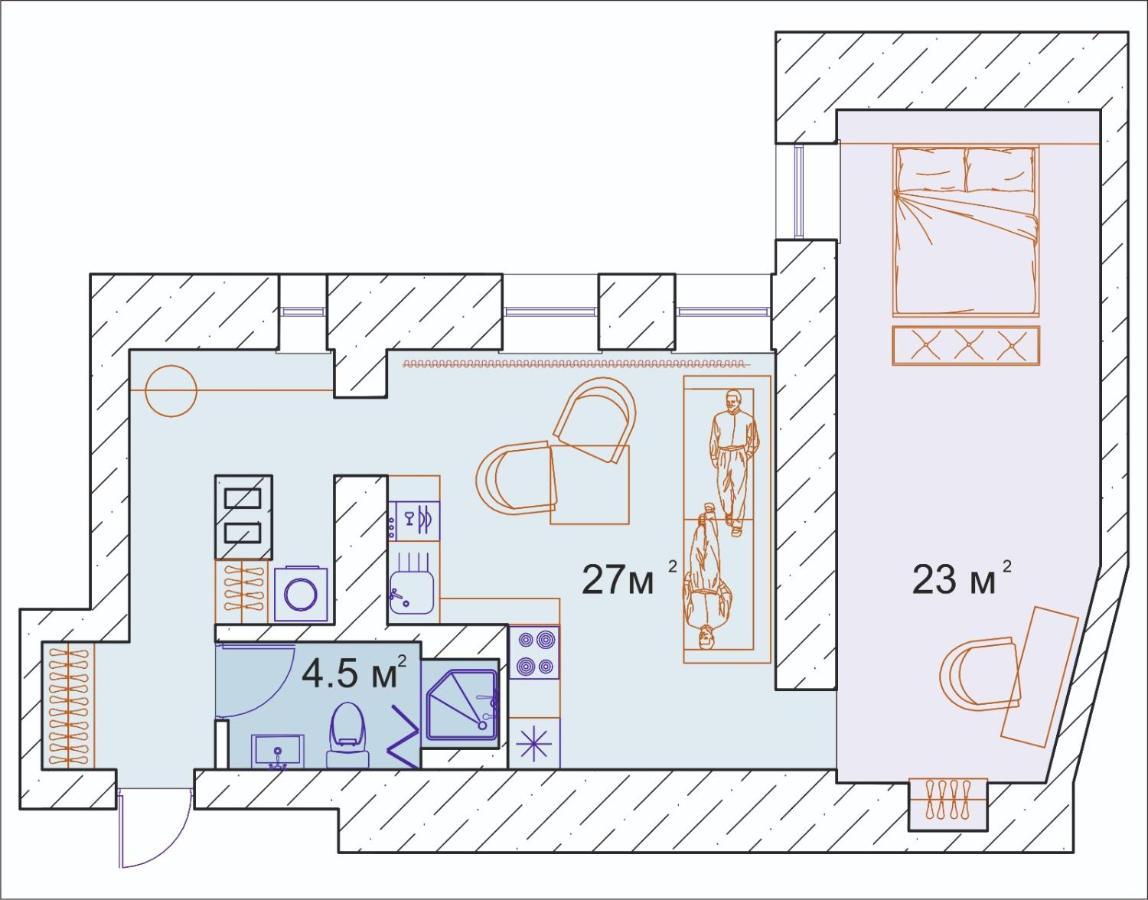 Elizabetes Appartments Рига Экстерьер фото